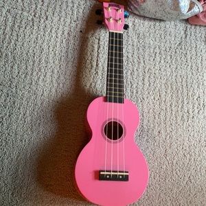 pink ukulele